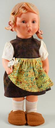Goebel Hummel Dolls-Vinyl 1700 Gretl-Sister - No Box