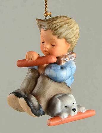A Berta Hummel Christmas Sharing Christmas Sweets - Boxed