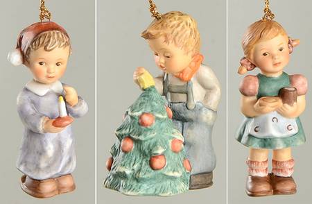 A Berta Hummel Christmas Set #11 Boxed Set Of 3 - Boxed