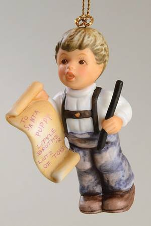 A Berta Hummel Christmas Letter To Santa - With Box