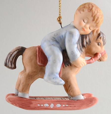 A Berta Hummel Christmas Waiting Up - Boxed