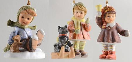 A Berta Hummel Christmas Set #15 Boxed Set Of 3 - Boxed