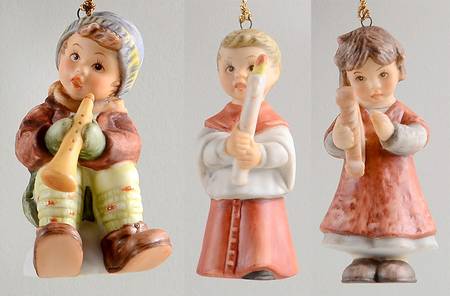 A Berta Hummel Christmas Set #17 Boxed Set Of 3 - Boxed