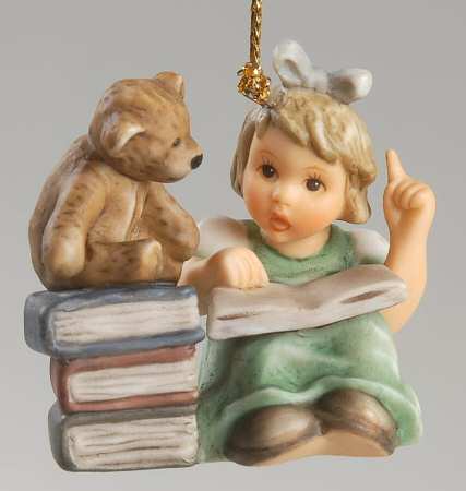 A Berta Hummel Christmas Story Time For Teddy - No Box