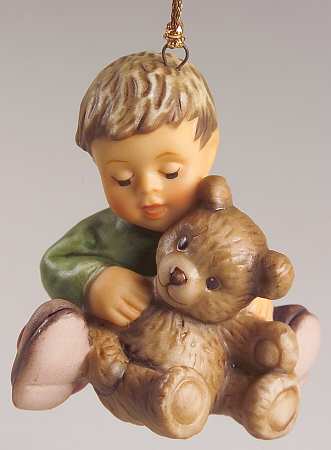 A Berta Hummel Christmas Warm Bear Hugs - Boxed
