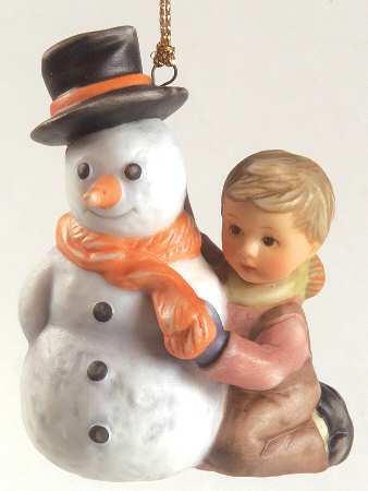 A Berta Hummel Christmas My First Snowman - Boxed
