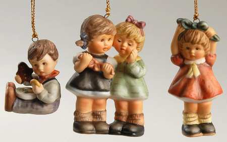 A Berta Hummel Christmas Set #7 Boxed Set Of 3 - Boxed