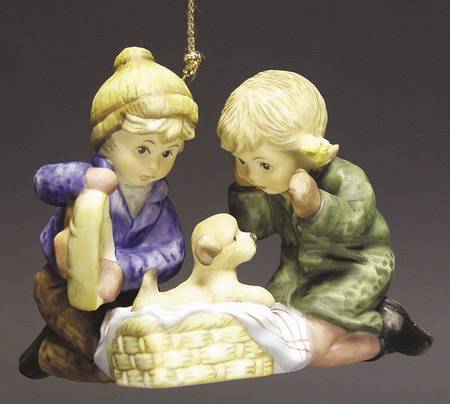 Annual Berta Hummel Ornament Holiday Surprise - Boxed