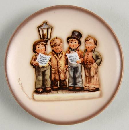 Hummel Century Collection Plates Harmony In Four Parts - Boxed
