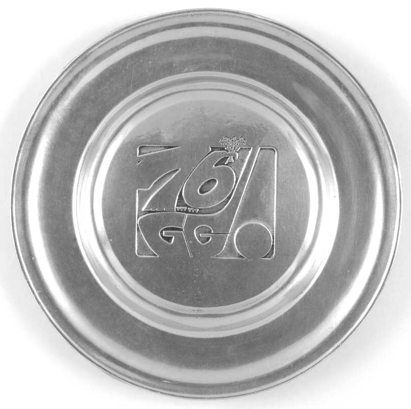 Greater Greensboro Open Giftware Ggo Pewter Plate - No Box