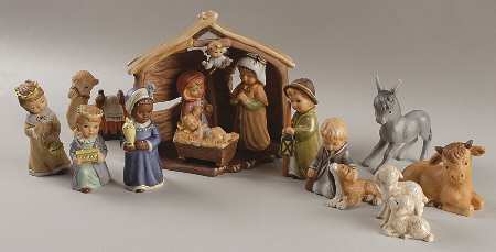 Weihnacht Children's Nativity 14 Piece Boxed Set - Nativity-Set Of 14