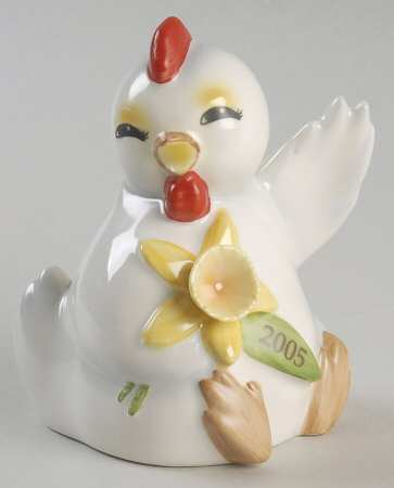 Chinese New Year Figurine 2005-Rooster - With Box