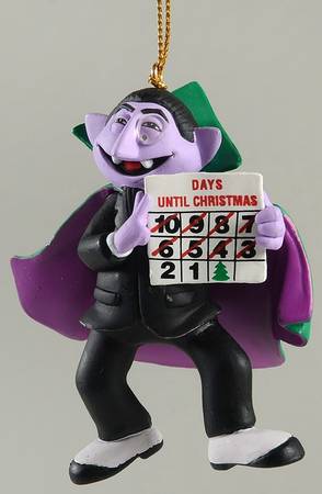 Christmas on Sesame Street Count Von Count - No Box