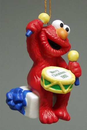Sesame Street Annual Ornaments Elmo - With Box