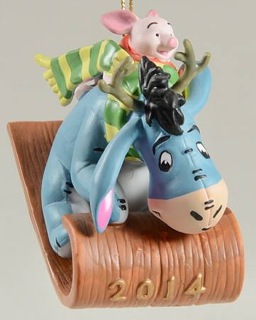 Disney Annual Ornaments Eeyore & Piglet - No Box