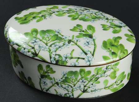 Smithsonian Collection Mistletoe Music Box-Greensleeves - Boxed