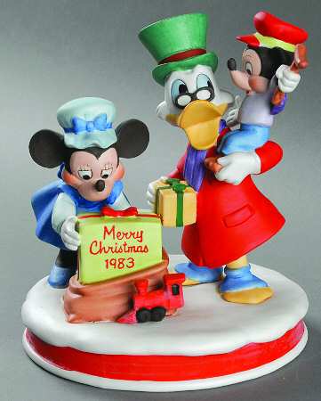 Disney Christmas Figurine Scrooge's Christmas Surprise - No Box