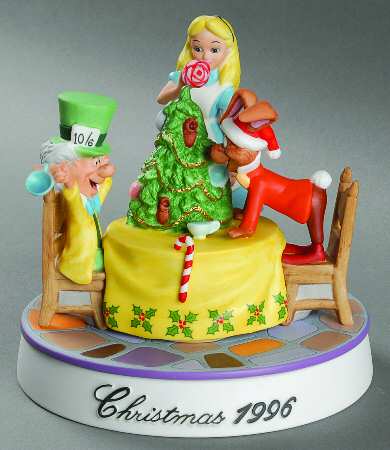 Disney Christmas Figurine Christmas In Wonderland - No Box