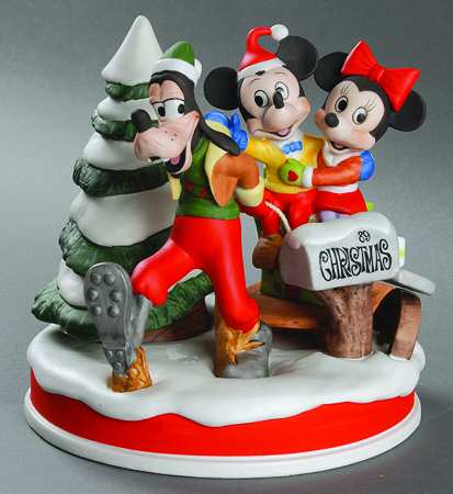 Disney Christmas Figurine The Sleigh Ride - No Box