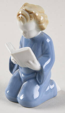Gerold Porzellan Figurine Girl Reading Book - No Box