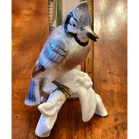 Gerold Porzellan Figurine Bluejay - No Box