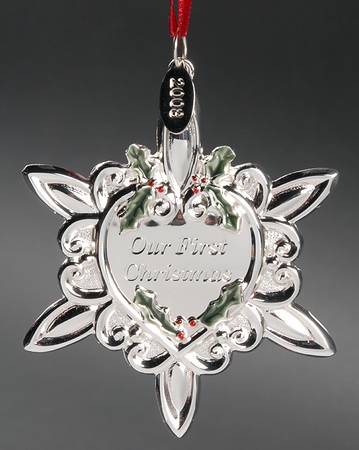 Our First Christmas-Silverplate 2008 - No Box