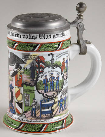 German Beer Steins Res Arndt Reservist Imperial - No Box