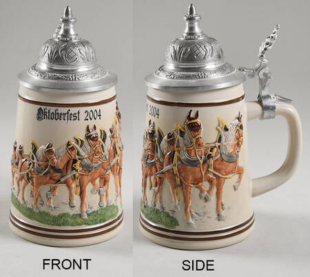 German Beer Steins 2004 Oktoberfest - No Box