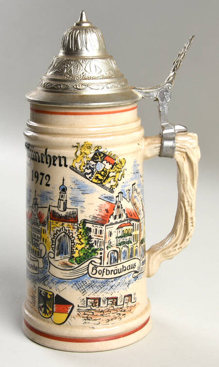 German Beer Steins Olympiastadt Munchen 1972 - No Box
