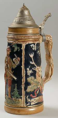 German Beer Steins Castle Stein - No Box