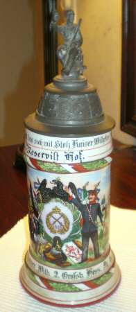 German Beer Steins Regervilt Ho - No Box
