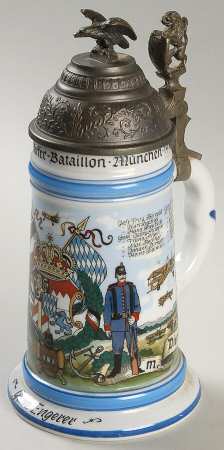 German Beer Steins Flying Machines - No Box 42