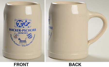German Beer Steins Hacker-Pschorr - No Box