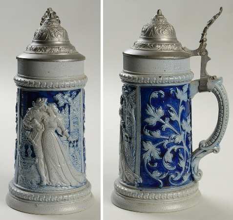 German Beer Steins Balcony Kiss - No Box
