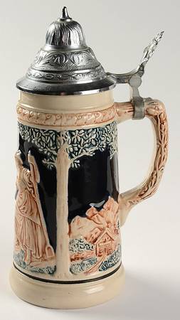 German Beer Steins Hunters Farewell - No Box