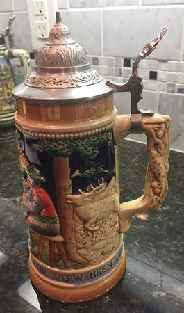 German Beer Steins Niemand Verwehren - No Box