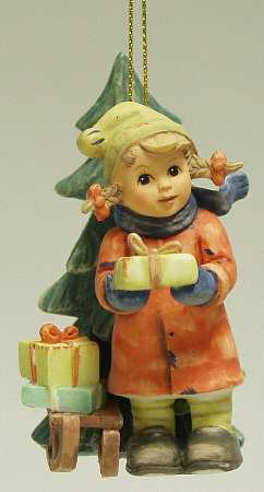 Hummel Figural Ornaments #2 Good Tidings - Boxed