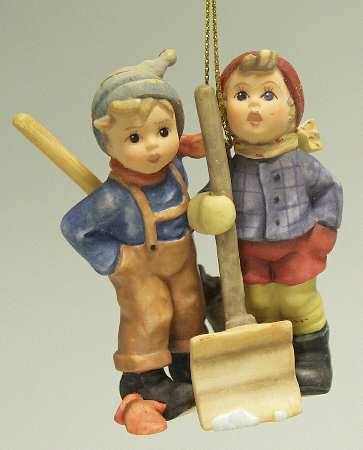 Hummel Figural Ornaments #2 Snow Day - No Box