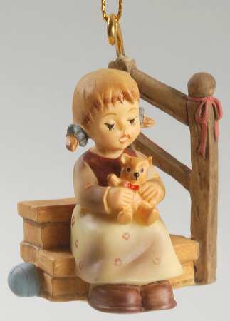 Hummel Figural Ornaments #2 Wishes Come True-Boy - No Box