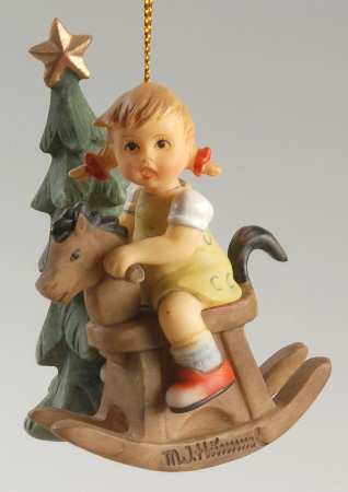 Hummel Figural Ornaments #2 Cowboy Corral - No Box