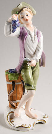 Gerhard Bochmann Figurines Grape Picker - No Box