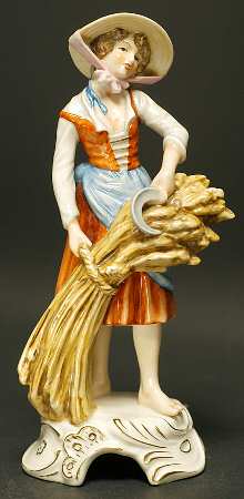 Gerhard Bochmann Figurines Lady Reaper - No Box