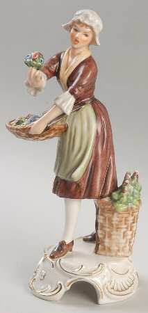 Gerhard Bochmann Figurines Lady Florist - No Box