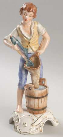 Gerhard Bochmann Figurines Fisherman - No Box