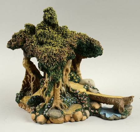 Snow White & the Seven Dwarfs-Miniature Path In The Woods - No Box