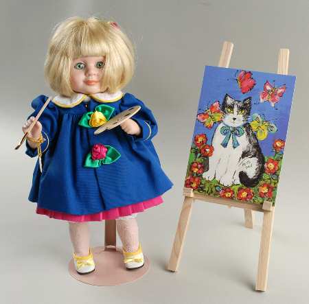 Betty Jane Carter Dolls Little Artist - No Box