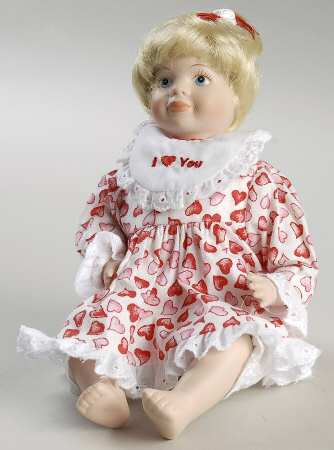 Carol Anne Dolls Happy Valentine's Day-Red Dress - No Box