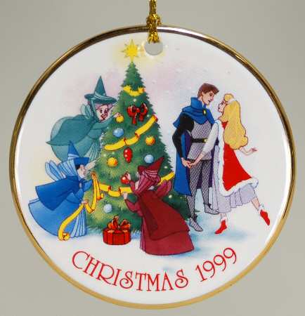 Disney Annual Ornaments-Flat A Charmed Christmas - No Box