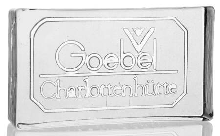 Advertising Signs Goebel Charlottenhutte - Glass Advertising Sign