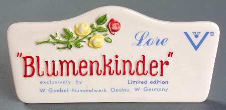 Advertising Signs Blumenkinder,Stylized Bee - Advertising Signs